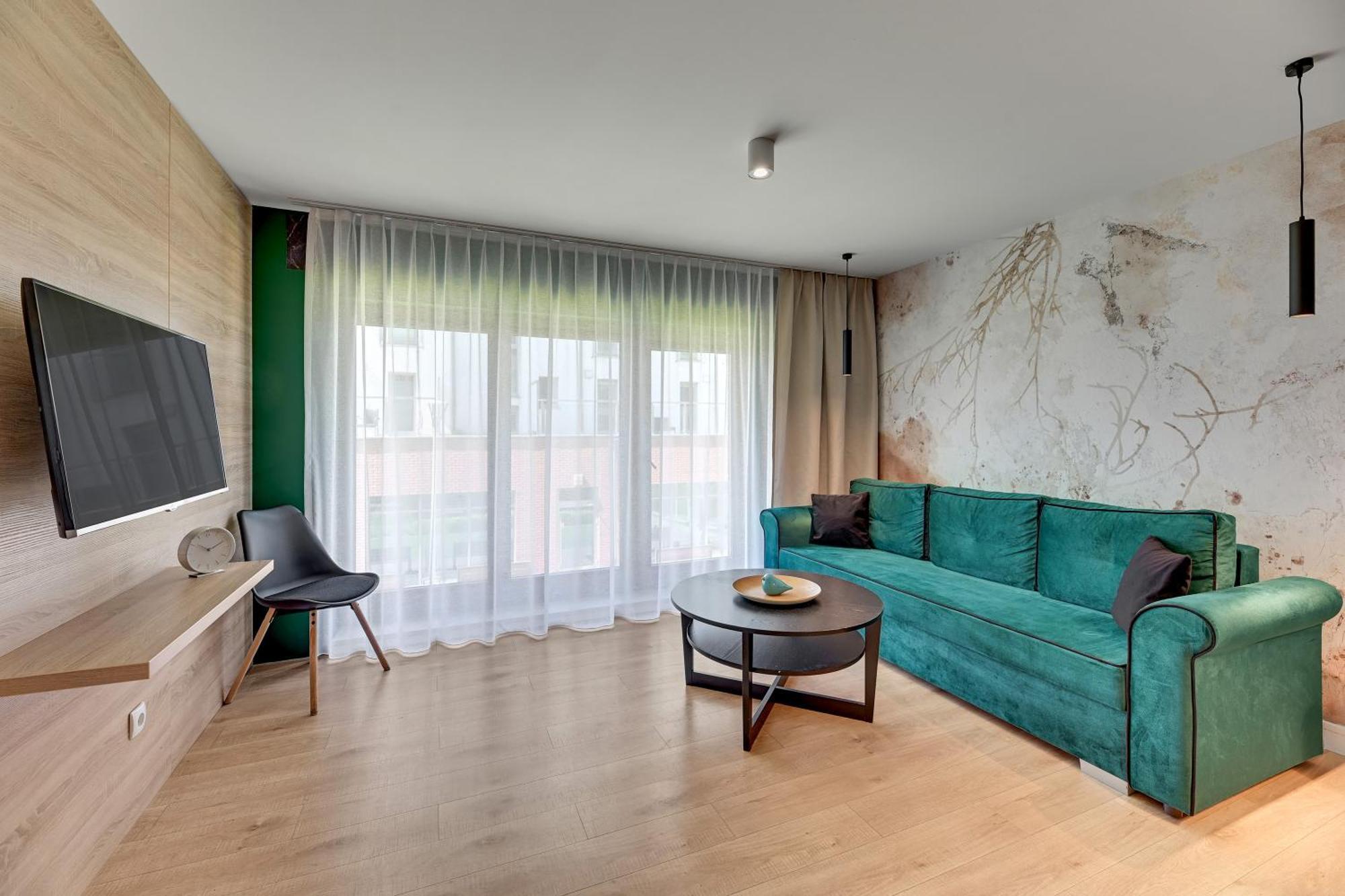 Waterlane Riverside Spa, Pool & Gym By Downtown Apartments Gdansk Oda fotoğraf